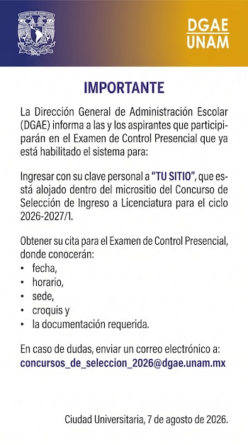 Comunicado Oficial.
