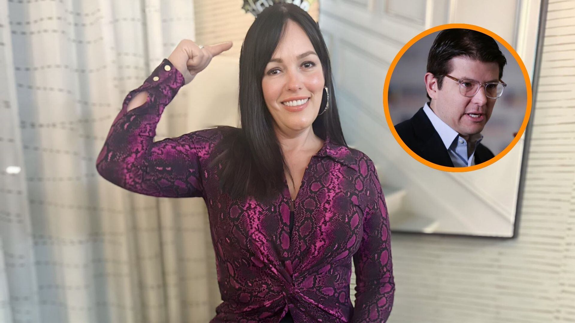 Angélica Monsalve se fue en contra de Miguel Uribe por demandar el articulo 54 que reglamenta los impuestos saludables - crédito @alazamo123/X y Colprensa