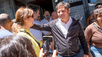 El gobernador bonaerense: Foto: Télam