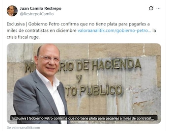 Juan Camilo Restrepo, exministro de