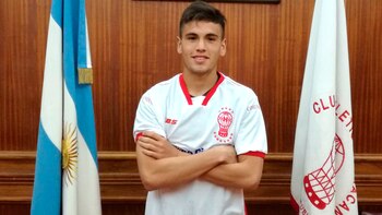 Marín estaba a préstamo en Defensores de Belgrano este semestre (Foto: @cahuracan)