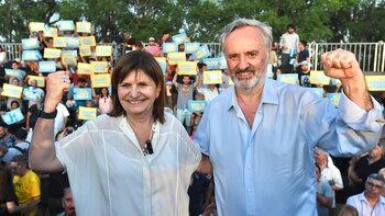 Patricia Bullrich y Joaquín de