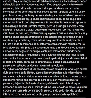 Gustavo Petro - crédito @petrogustavo/X