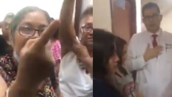 Así reclamaron al director del