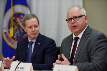 Tim Walz, gobernador de Minnesota
