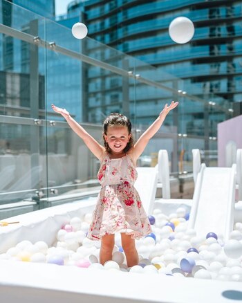 Francesca disfrutó hasta de un