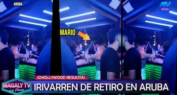 Alejandra Baigorria, Onelia Molina e Mario Irivarren seguem direções diferentes após a premiação, disse Magaly. Captação: Magaly TV La Firme.