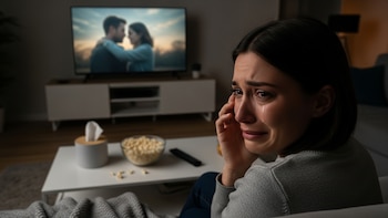 Por qué algunas personas no pueden evitar las lágrimas ante una canción o película, según la psicología