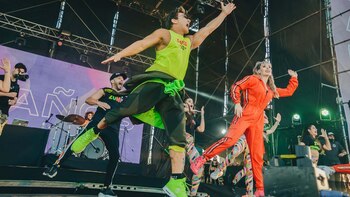 Beto Pérez y Jesica Cirio