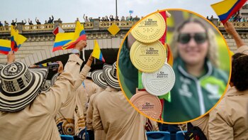 Deportista colombiana defendió a la