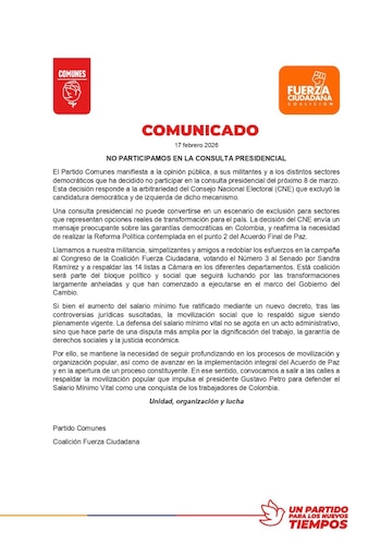 La coalición progresista exige la