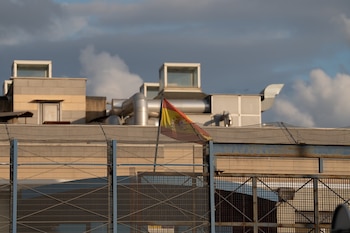 Imagen del Centro de Internamiento de Extranjeros (CIE) de la Zona Franca, en Barcelona. (David Zorrakino / Europa Press)