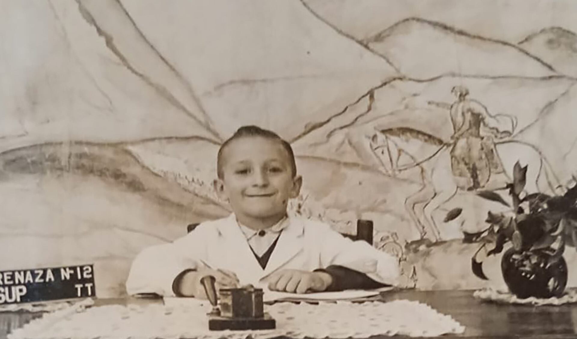 A los 8 años Julio se fue a vivir a Lincoln