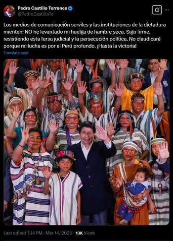 A través de su cuenta