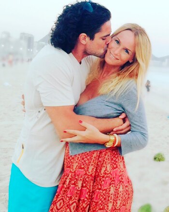 Sabrina Rojas y Luciano Castro