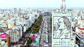 La movilización comenzó minutos antes