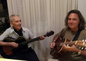 Jimmy Anido, amigo de León