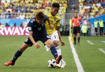 La Selección Colombia volverá a jugar ante un equipo asiático en el mundial y, casualmente, en un juego inicial - crédito Filippo MONTEFORTE / AFP
