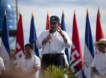 El dictador de Nicaragua, Daniel