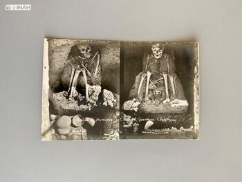 Durante excavaciones de 1935-1936, se