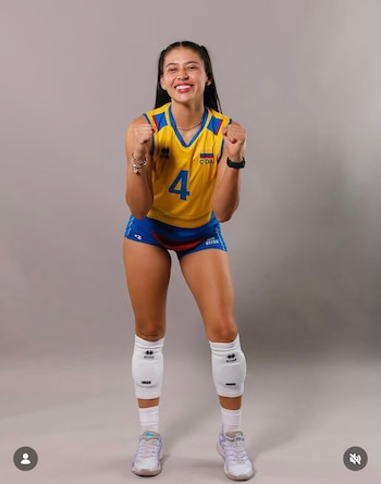 Laura Pascua es una de las figuras de la selección colombiana en el Campeonato Sudamericano de Vóley 2026.