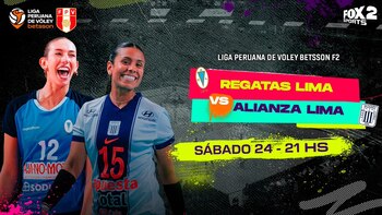 FOX Sports transmitió el clásico entre Alianza Lima y Regatas por la Liga Peruana de Vóley.