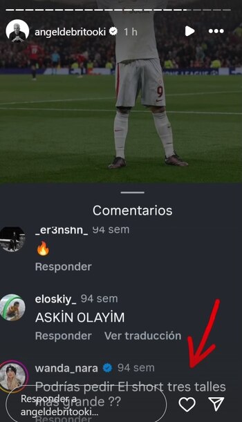 El comentario de Wanda a