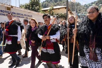 La SCJN durante una sesión extraordinaria en Tenejapa, Chiapas, el pasado 22 de febrero de 2026. (Crédito: SCJN)