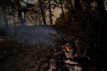 Los fuertes vientos, las altas