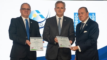54 fotos: la despedida al embajador Eyal Sela organizada por la Cámara de Comercio Argentino Israelí