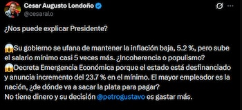 La controversia se originó después