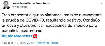 El empresario dijo que atendería