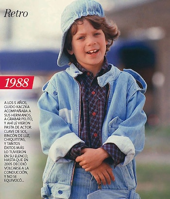 Una foto de sus comienzos