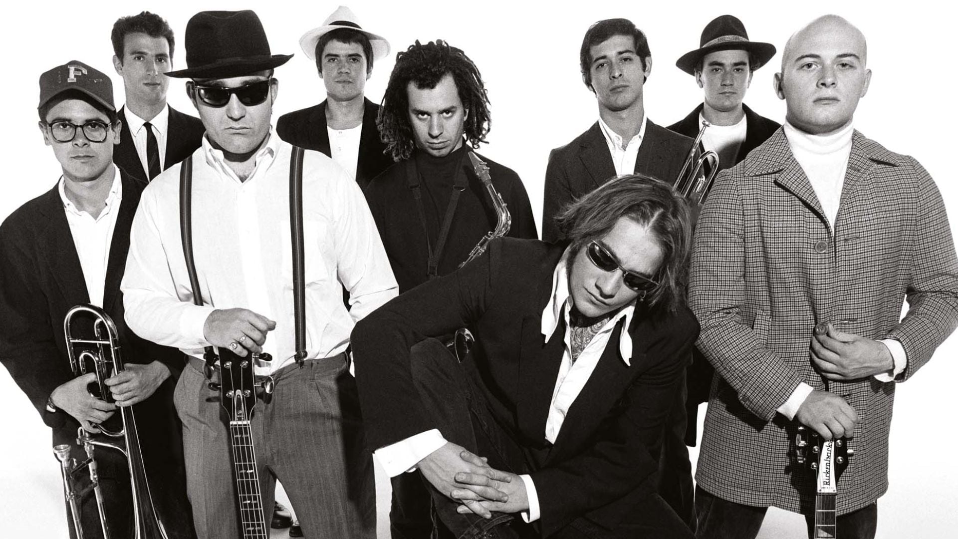 Los Fabulosos Cadillacs en una de sus tantas mutaciones: todo el mundo a mover los pies al ritmo del ska