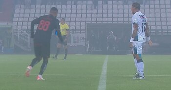 Neblina en Once Caldas vs. América
