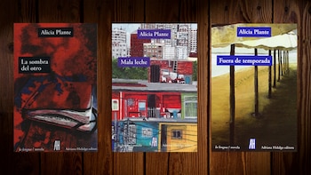 Tres libros de Alicia Plante