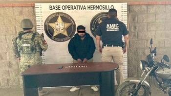 Fue capturado en Hermosillo
(X/@fgjesonora)