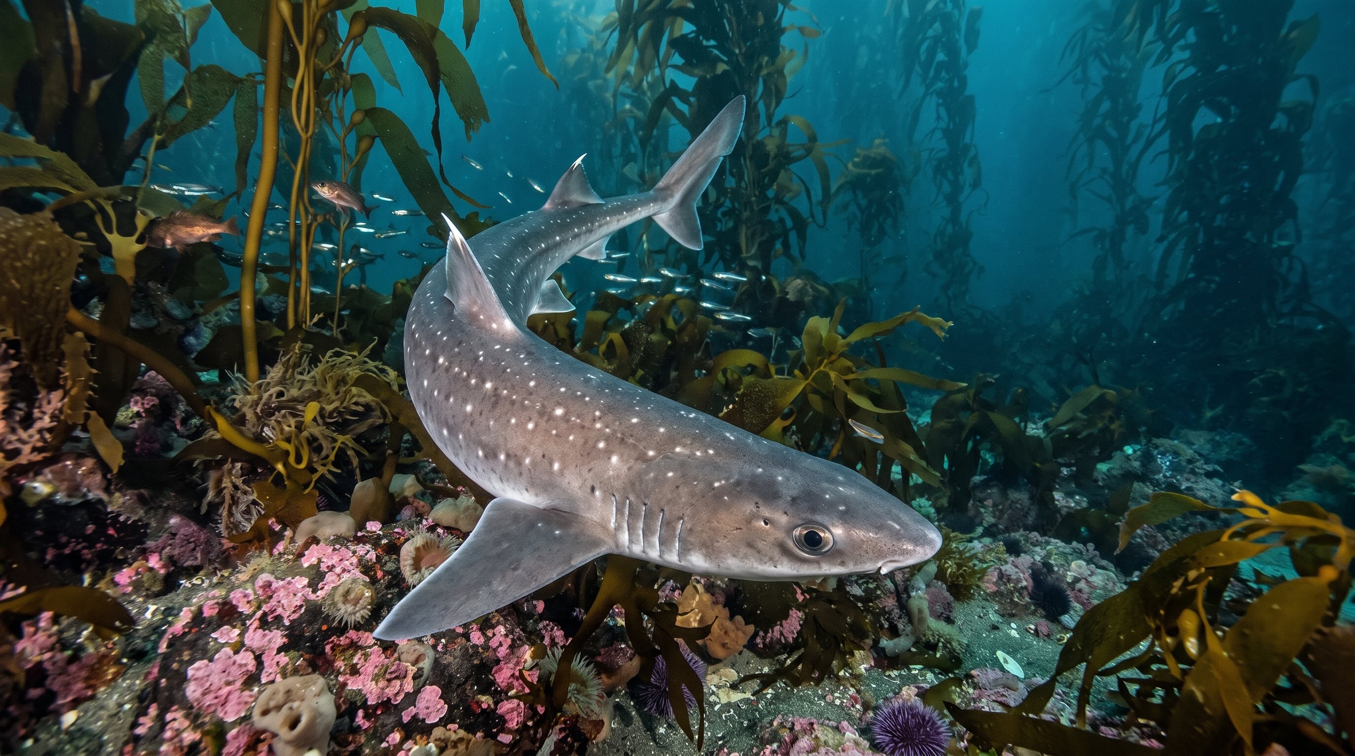 Los tiburones sometidos a cambios de salinidad mostraron niveles medibles de la hormona 36 horas después de volver al agua marina normal (Imagen Ilustrativa Infobae)