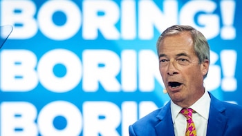 El partido de Nigel Farage recibe otra donación de casi 42 millones de otro magnate de las criptomonedas