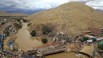 Cerro en Casma, región Áncash.