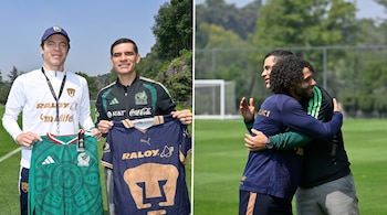 La escala con el Club Universidad Nacional completa un plan de acercamiento que ya incluyó visitas a Atlas, Guadalajara, América, Monterrey, Tigres y Atlante. (X/ @miseleccionmx)