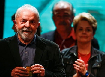 El ex presidente Lula da