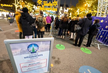 La feria navideña de Viena