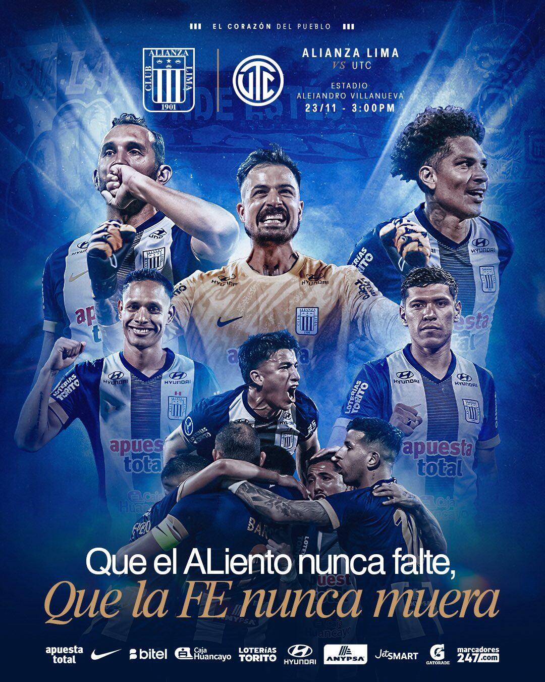Precios de entradas para Alianza Lima vs UTC