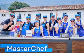 El equipo azul, liderado por