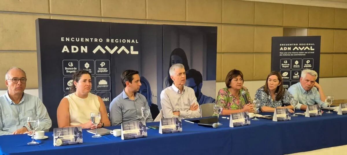 El Grupo Aval anunció la aprobación del cupo de crédito para la Alcaldía de Barranquilla durante su encuentro regional ADN Aval.- crédito Grupo Aval