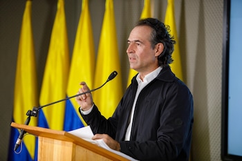 El alcalde entregó un balance del caso y rechazó el maltrato infantil - crédito @FicoGutierrez / X