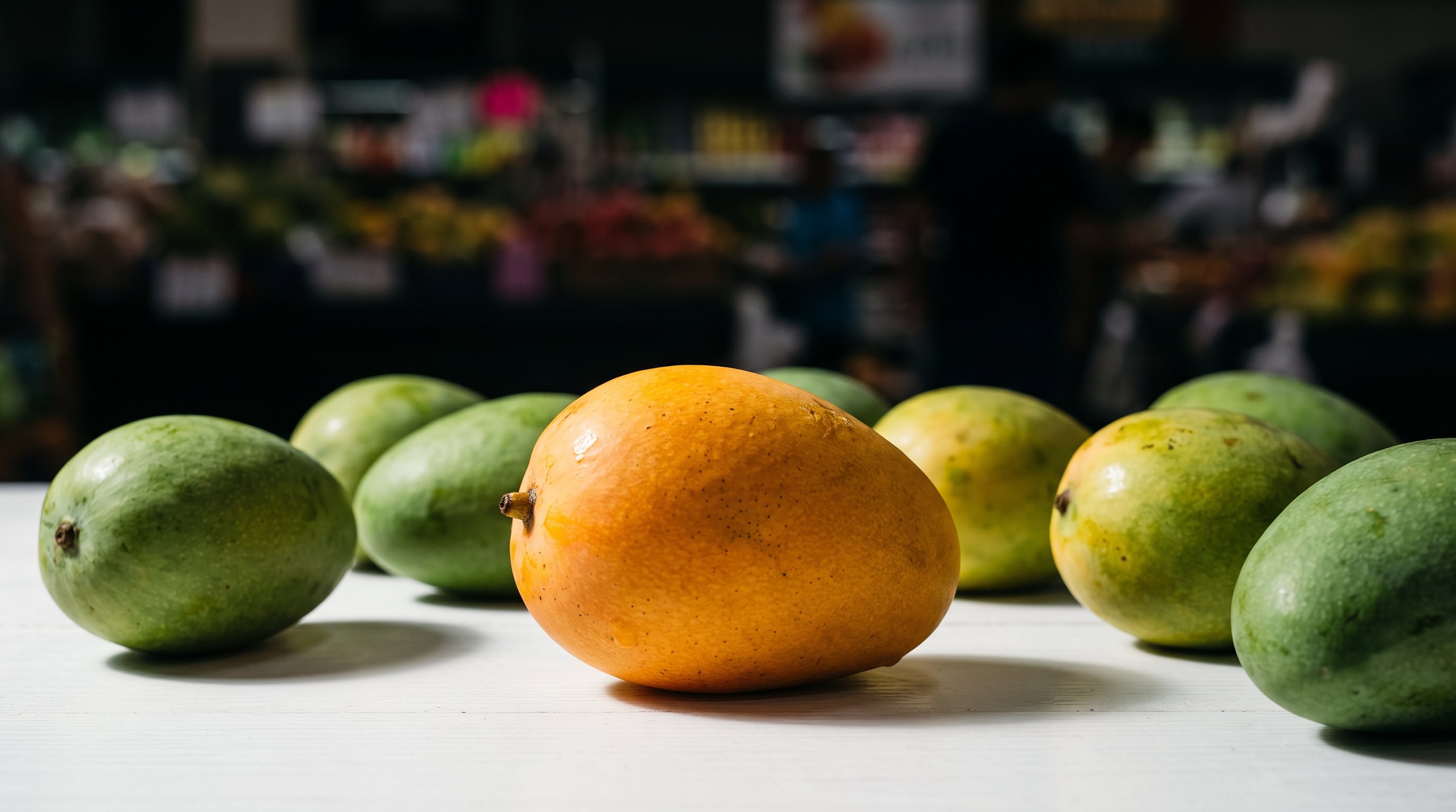 Los mangos Martina incluidos en el retiro se comercializaron en cajas de nueve unidades, identificadas como fruta de tamaño nueve. (Imagen Ilustrativa Infobae)