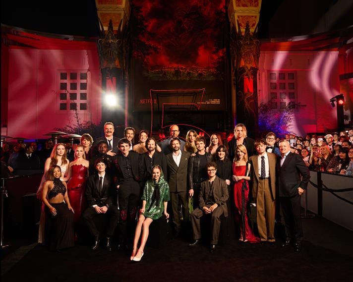 Stranger Things alcanzó más de 1.200 millones de visualizaciones en Netflix, batiendo récords de audiencia globales en sus cinco temporadas. (Netflix)