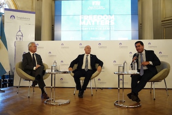 Federico Pinedo y Bartolomé Abdala